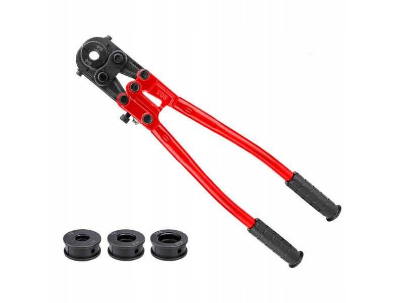 Zaciskarka PEX hydrauliczna prasa do rur szczypce 16mm 20mm 26mm NOWA