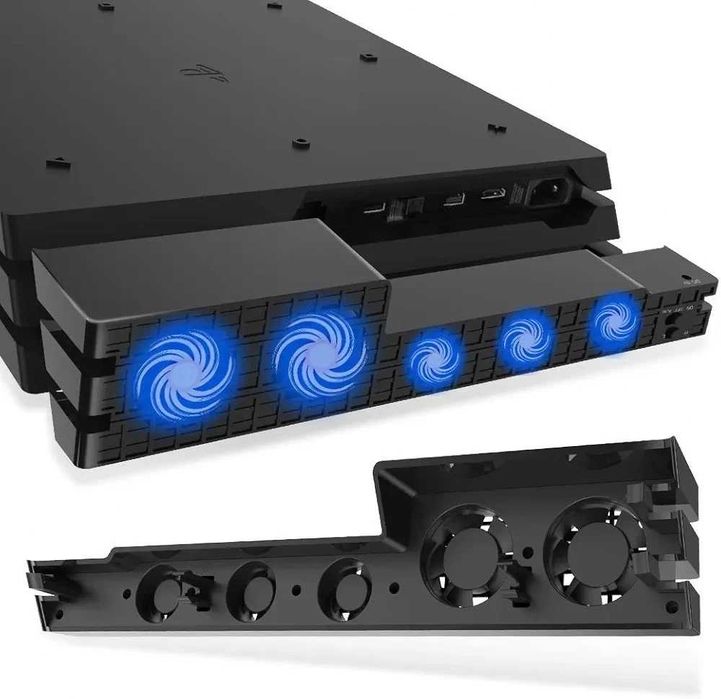 Chłodzenie zewnętrzne Playstation 4 PRO 5Xwiatrak 2 biegi HQ