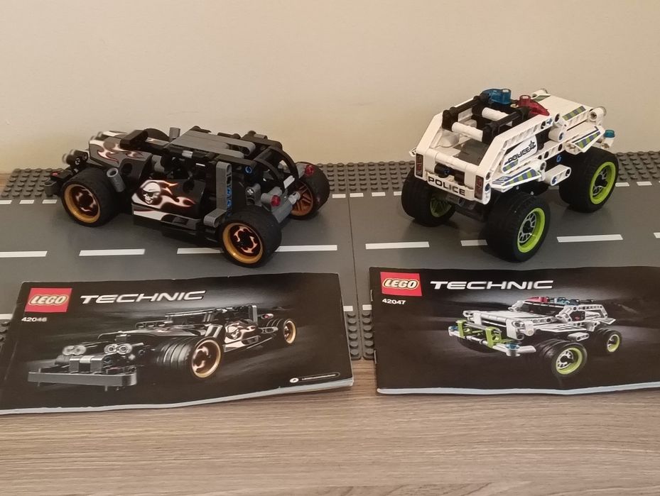 Legos Technic completos e instruções