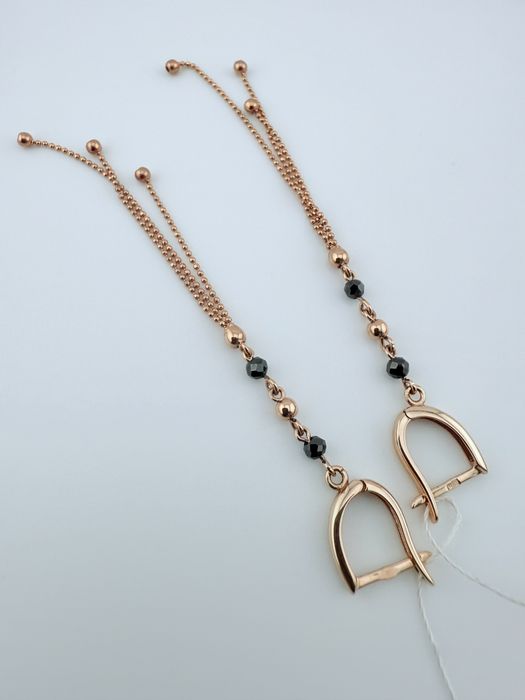 Золоте  сережки нові