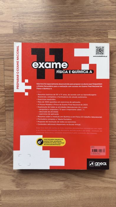 Livro de preparacão Exame Nacional de Física e Química - Edição 2024
