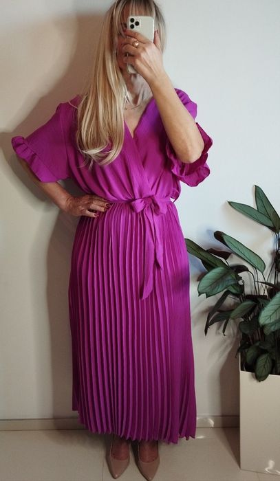 Sukienka 4xl 5xl 6xl chrzest wesele