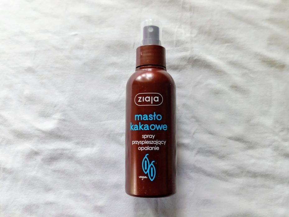 Ziaja Masło Kakaowe Spray do ciała przyspieszający opalanie 100 ml.