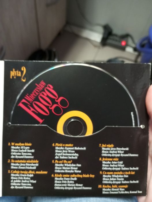 Mieczysław Fogg, Najpiękniejsze piosenki, płyta CD, stan bdb