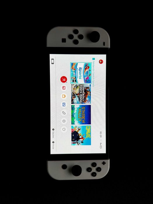 Switch OLED Branca + Jogo Sports (Como Nova)