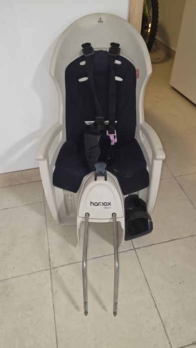 Cadeirinha Hamax smiley bike seat