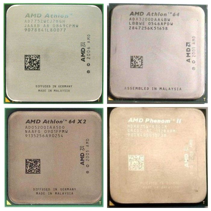 Процессоры для ПК и Ноутбуков одним лотом