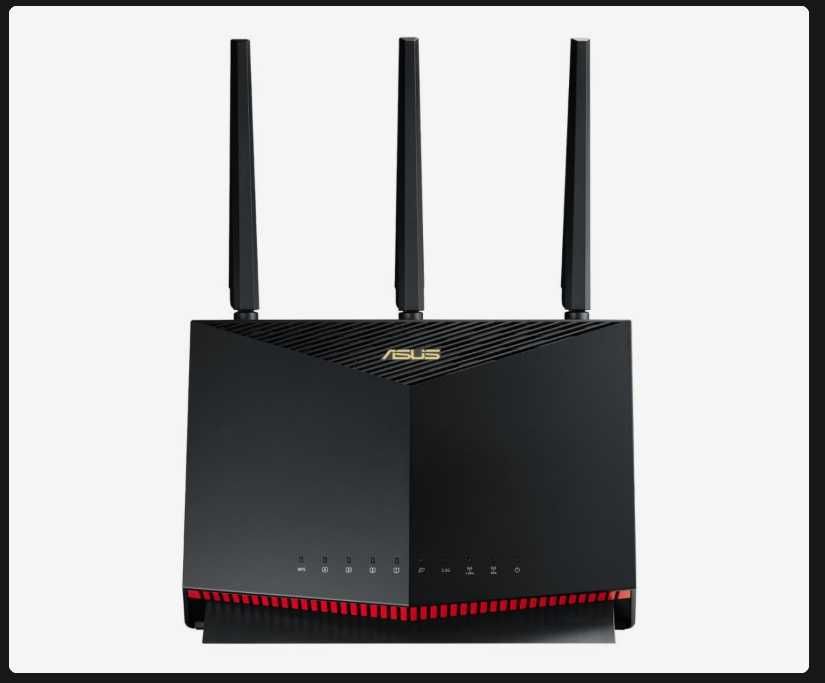 router sieciowy ASUS RT-AX86U Pro Wi-Fi 6 2.4/5 GHz procesor 4rdzenie 2.0 GHz !! AiMesh (5700Mb/s a/b/g/n/ac/ax, 2xUSB)