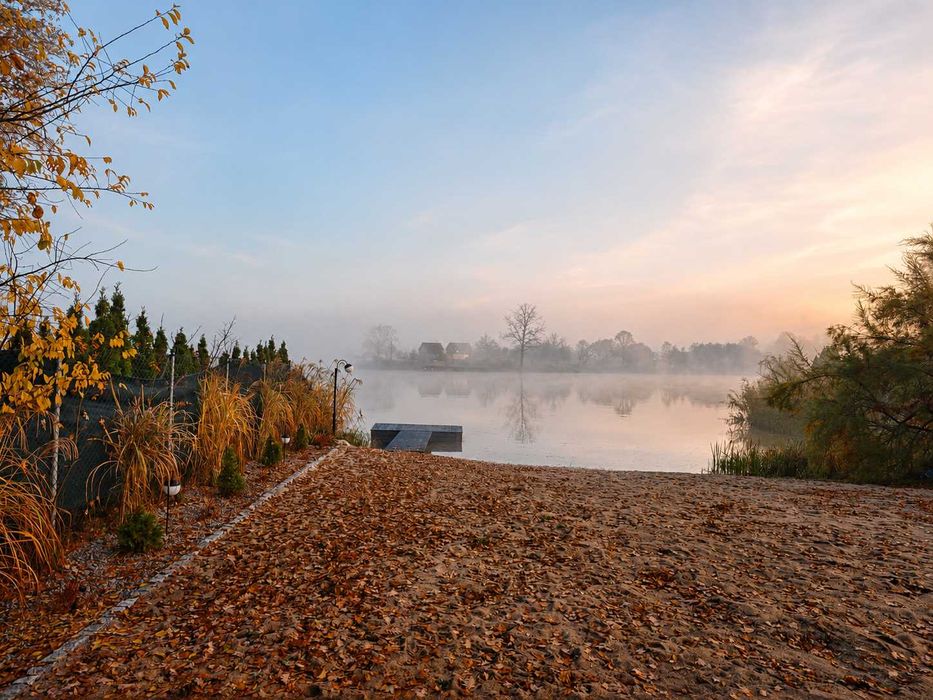 Domek nad jeziorem Spalona | Prywatna plaża, jacuzzi, pomost, kajak