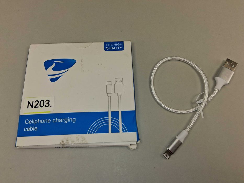 N203 Kabel Przewód USB Lightning Oplot iPhone Szybkie Ładowanie