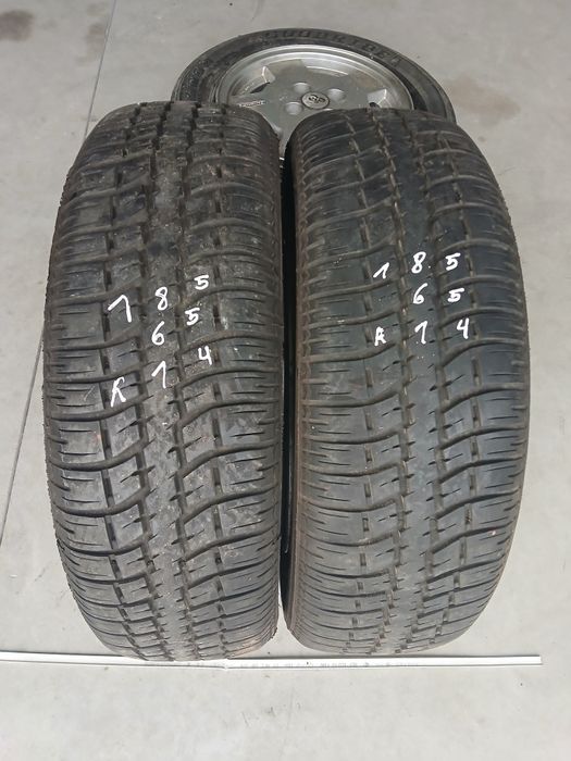 4 jantes r14 com pneus 185 65 r14