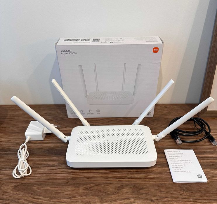 Xiaomi Router AX1500, Wi-Fi 6, EasyMesh, гігабітний роутер