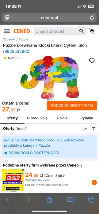 Klocki drewniane dziecko