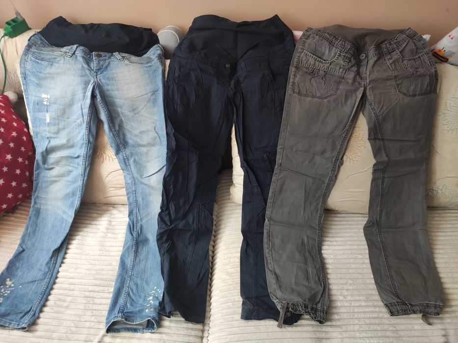 Spodnie ciążowe h&m MAMA 40 jeans