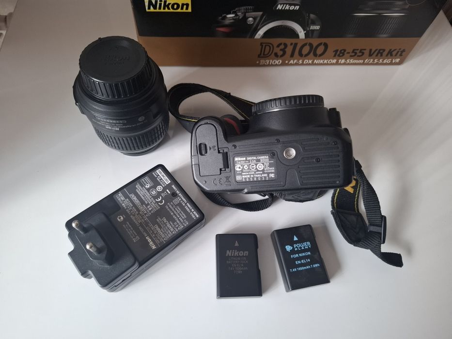 Nikon D3100 kit 18-55