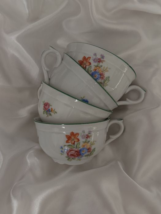 Вінтажний порцеляновий чайний сервіз Eichwald