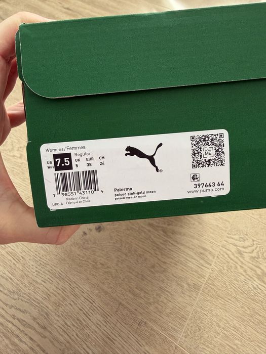 Кросівки жіночі замшеві Puma Palermo НОВІ