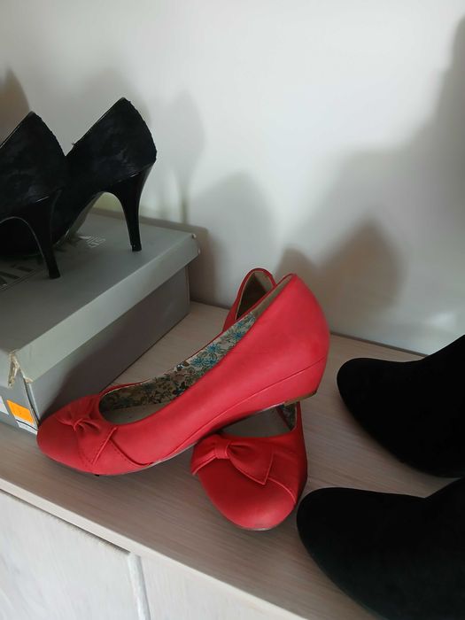 Buty damskie 5 par szpilki- czułenka