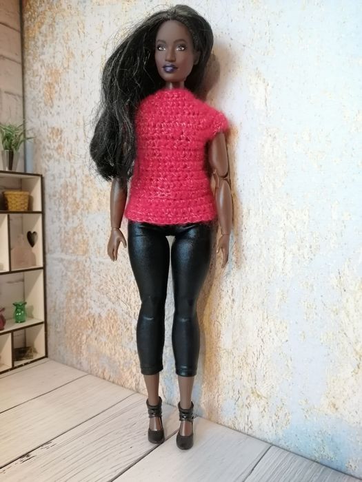 одяг барбі пишка barbie curve