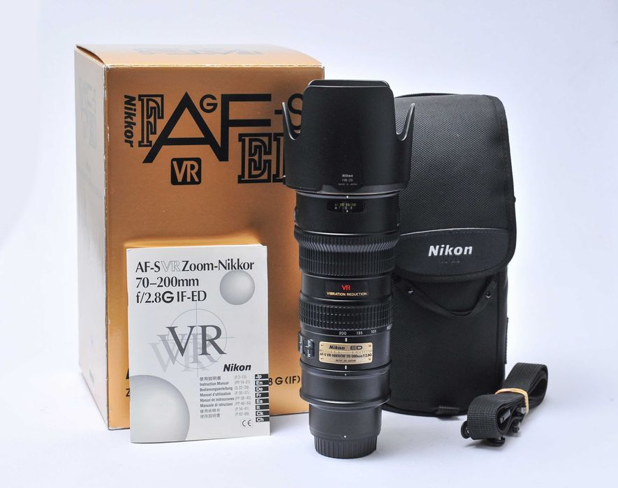 Nikon AFS 70-200 VR (excelente estado)