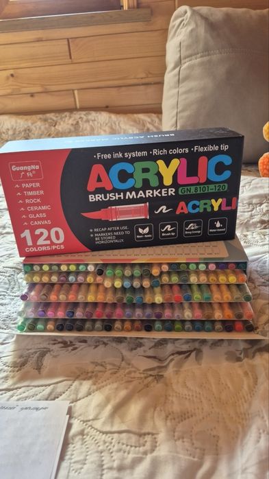 Маркери Guangna на 120 кольорів