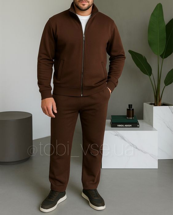 ХІТ‼️ ТЕПЛИЙ Костюм на ФЛІСІ чоловічий/мужской спортивний комплект