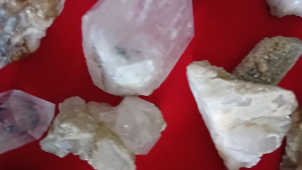 Minerais diversos para coleção