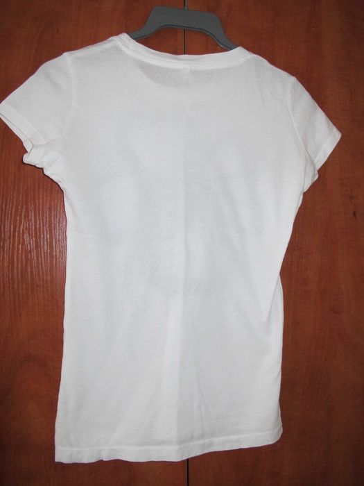 Biały t-shirt z nadrukiem Tatwm