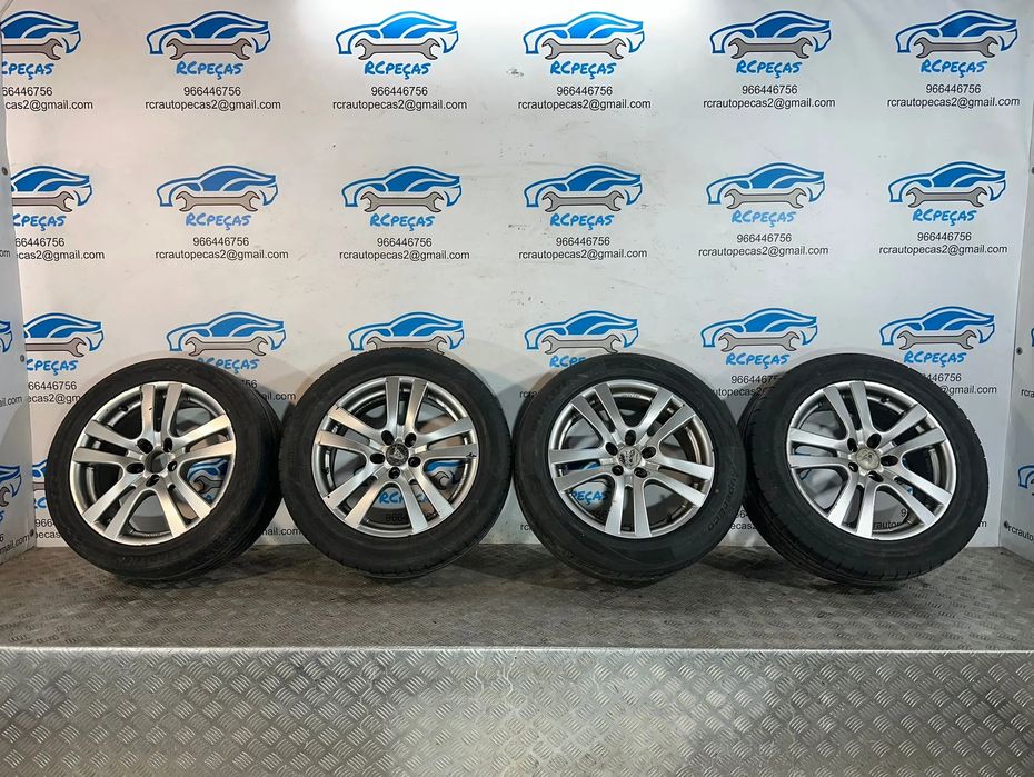 Conjunto Jantes 16 Altanta Originais Rial KBA46405 5x112 7.5J ET35