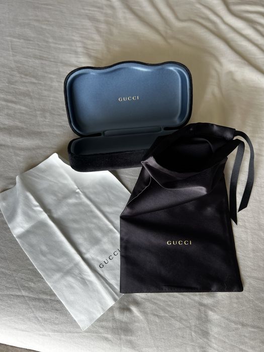 Caixa de Óculos de Veludo - Gucci