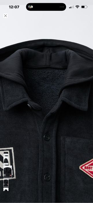 Вельветова сорочка фірми Zara,розмір 164 см