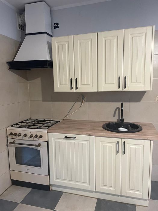 kuchenka gazowo - elektryczna Amica  retro beżowa