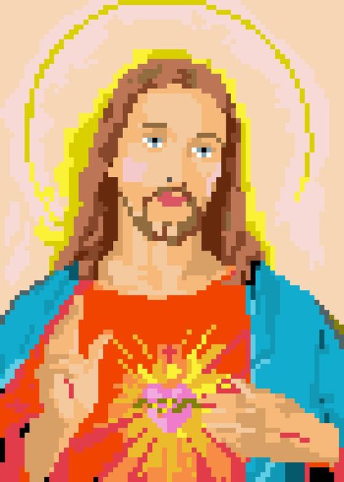 Wykonam obraz w stylu Pixel Art