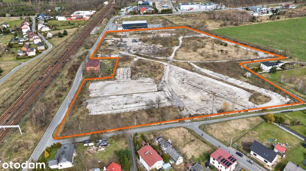 Teren inwestycyjny / przemysłowy 5,36 ha | MPZP | kolej | 1 MW