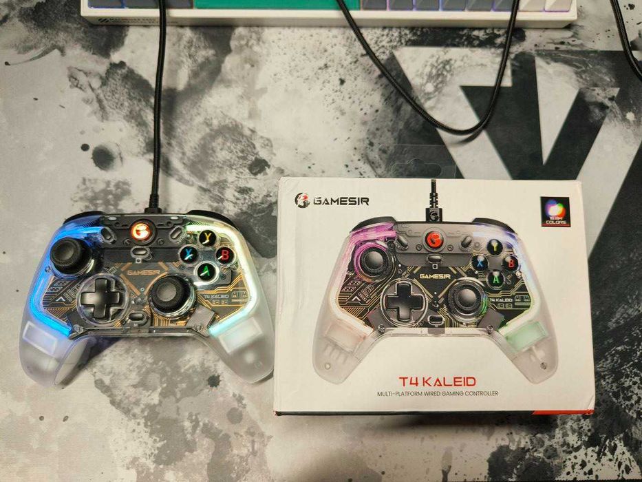 Геймпад GameSir T4 kaleid дротовий джойстик для Windows, Android