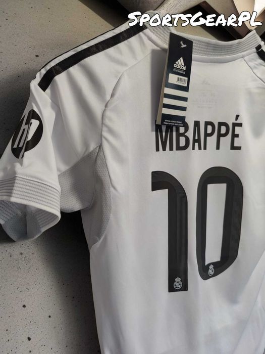 25/26 Kylian MBAPPE #10 Real Madryt CHAMPIONS LEAGUE Komplet Domowy