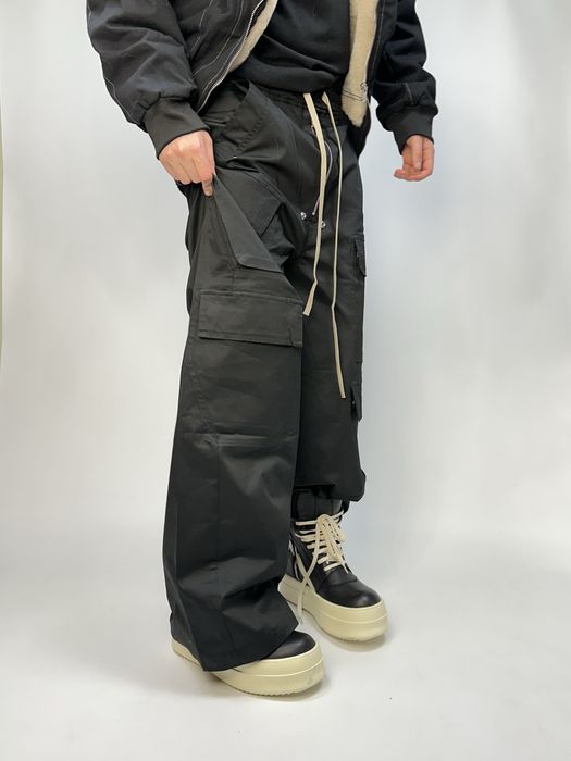 Rick Owens bella cargo drkshdw bolan джинси карго штани черные штаны L