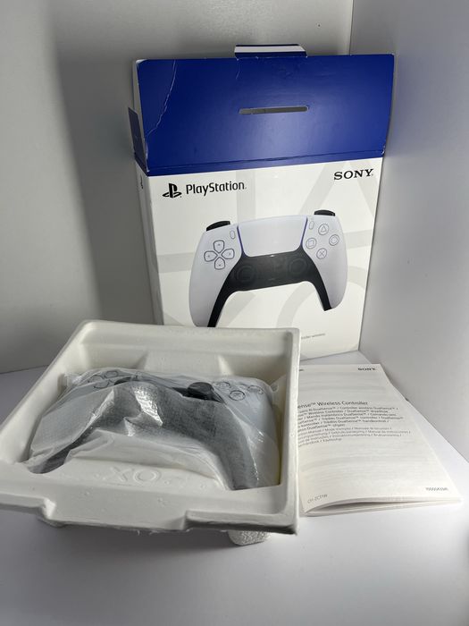 Oryginalny Pad do PlayStation 5 PS5 - biały - nowe analogi Hall’a