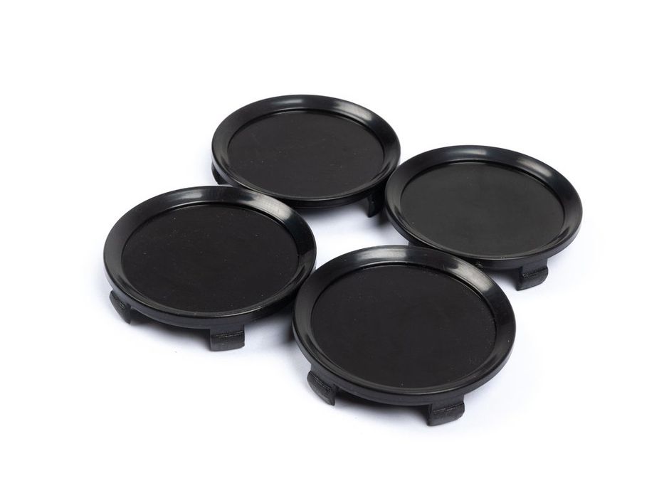 Ковпачки титанові диски універсальні чорні 49/42 мм