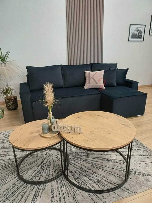 Narożnik Fabio Sofa Łóżko Kanapa z Funkcją spania BONELL USB  + GRATIS