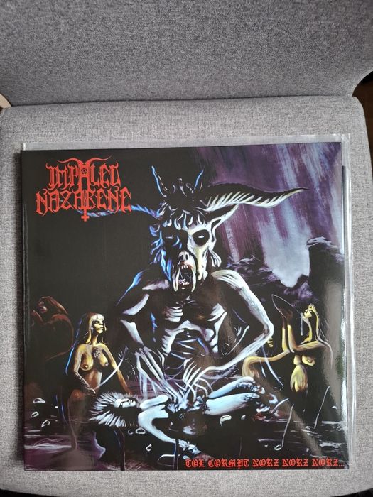 Impaled Nazarene Tol Cormpt Norz Norz Norz winyl silver marble