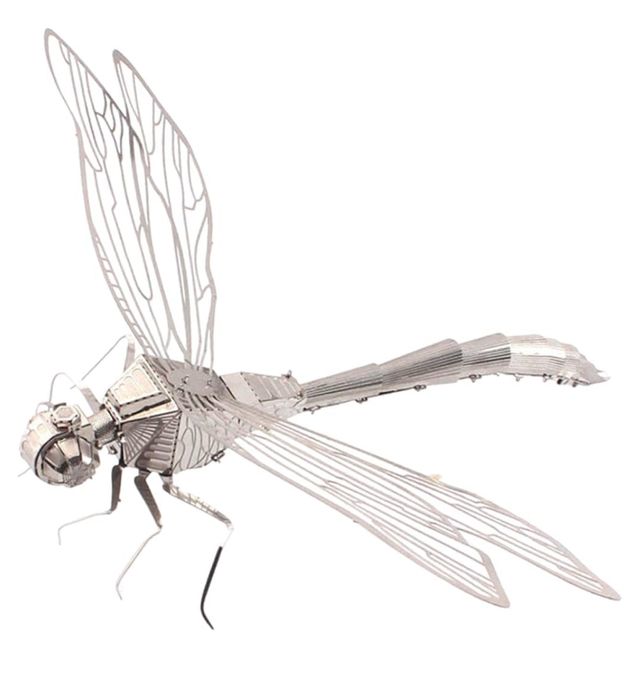 Puzzle 3D libelinha metalico