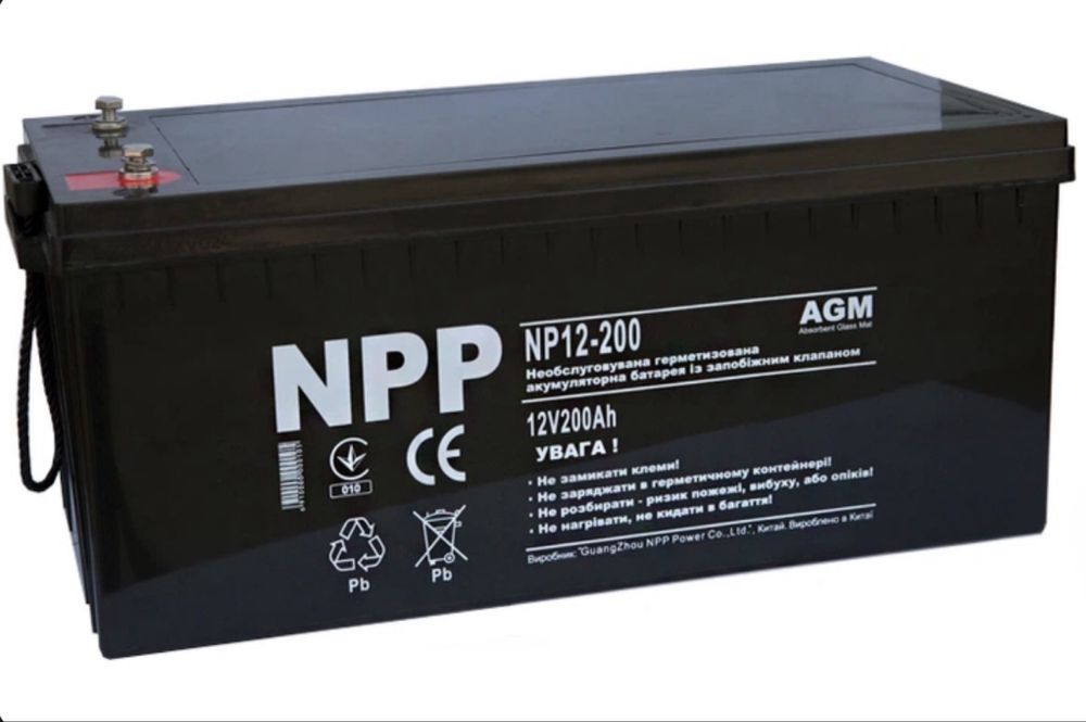 Аккумуляторная батарея NPP NPG 12-200