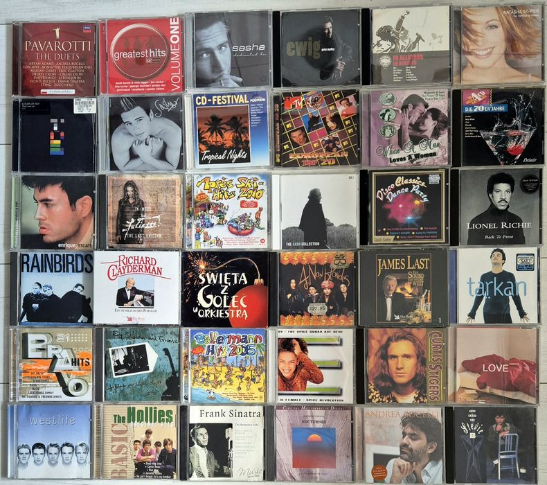 Sprzedam płyty CD, albumy na sztuki