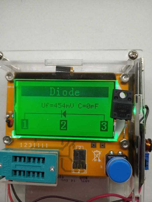 Интегральная схема диода рабочего транзистора