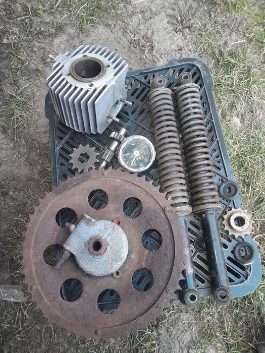 Jawka cylinder licznik amortyzatory zebatka zabierak mustang kaczka