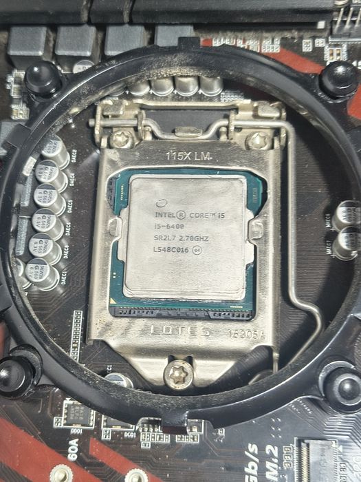 Płyta Gigabyte z170 Gaming k3 + procesor Intel i5 6400