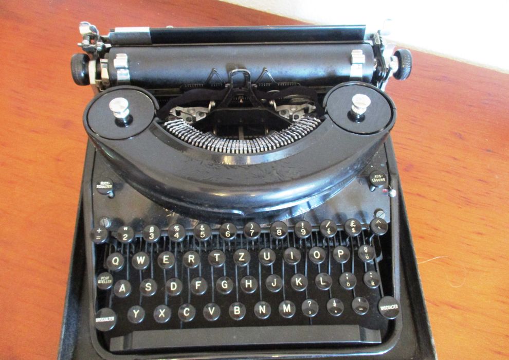 Maquina de escrever Underwood