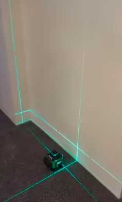 Poziomica Laserowa 4D 16 linii Green 360° Samopoziomująca