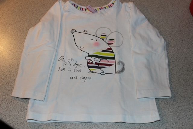t-shirt z długim rękawem rozm 98 cm